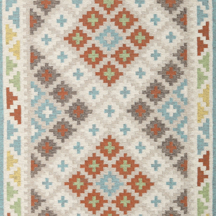 Contemporary Camel Brown Southwestern Rug, con1873