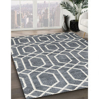 Contemporary Silver Gray Modern Rug, con1875