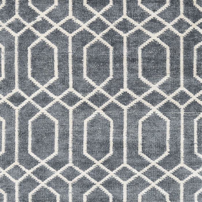 Contemporary Silver Gray Modern Rug, con1875