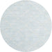 Sideview of Contemporary Pale Blue Modern Rug, con1876