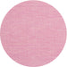 Sideview of Contemporary Dark Hot Pink Modern Rug, con1877