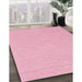 Machine Washable Contemporary Dark Hot Pink Rug in a Family Room, wshcon1877