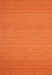 Machine Washable Contemporary Orange Red Rug, wshcon187