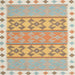 Sideview of Machine Washable Contemporary Peru Brown Rug, wshcon1883