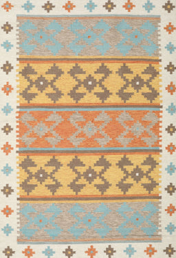 Machine Washable Contemporary Peru Brown Rug, wshcon1883