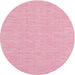 Square Machine Washable Contemporary Dark Hot Pink Rug, wshcon1884