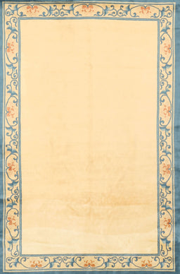 Contemporary Dark Khaki Green Solid Rug, con1887