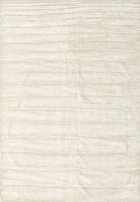 Machine Washable Contemporary Blanched Almond Beige Rug, wshcon1892