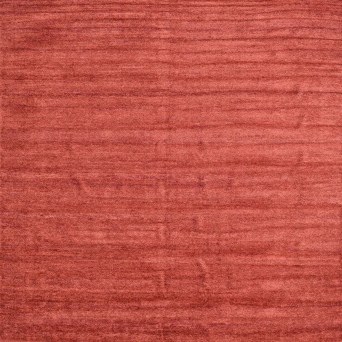 Sideview of Machine Washable Contemporary Neon Red Rug, wshcon1893