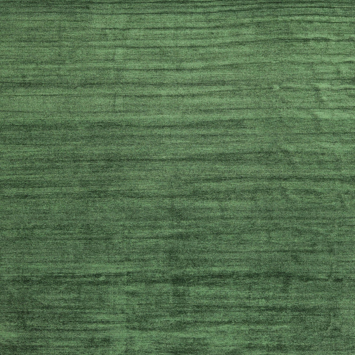 Sideview of Machine Washable Contemporary Shamrock Green Rug, wshcon1896