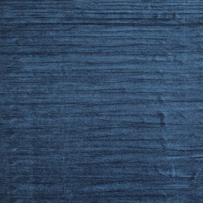 Sideview of Machine Washable Contemporary Lapis Blue Rug, wshcon1897