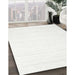 Machine Washable Contemporary Off White Beige Rug in a Family Room, wshcon1898