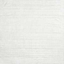 Square Contemporary Off White Beige Solid Rug, con1898
