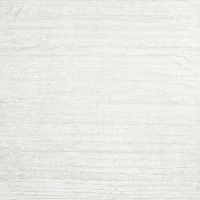 Square Contemporary Off White Beige Solid Rug, con1898