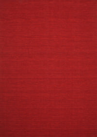 Machine Washable Contemporary Red Rug, wshcon189