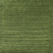 Square Contemporary Seaweed Green Modern Rug, con18