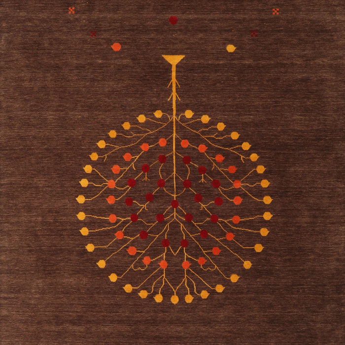 Contemporary Red Modern Rug, con1902