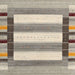 Sideview of Machine Washable Contemporary Army Brown Rug, wshcon1903