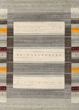 Contemporary Army Brown Modern Rug, con1903