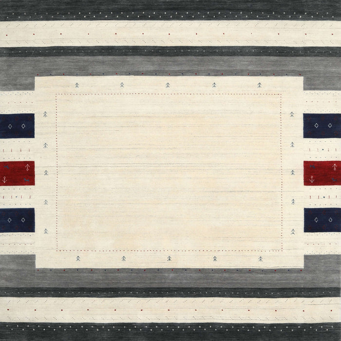Sideview of Machine Washable Contemporary Army Brown Rug, wshcon1907