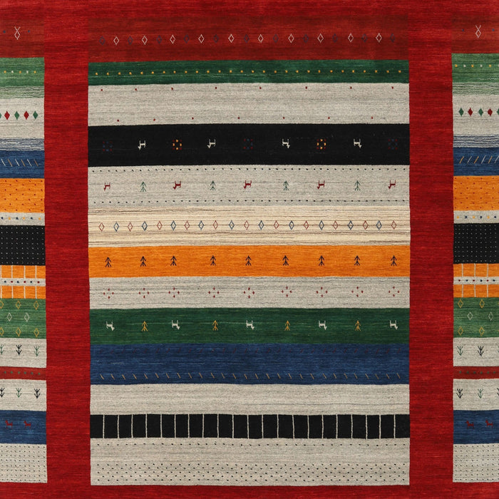 Machine Washable Contemporary Army Brown Rug, wshcon1909