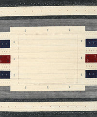 Machine Washable Contemporary Gold Rug, wshcon1912