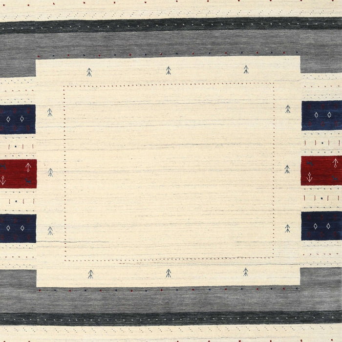 Machine Washable Contemporary Gold Rug, wshcon1912