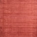 Square Contemporary Neon Red Modern Rug, con1919