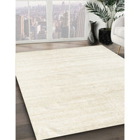 Contemporary Beige Solid Rug, con1925