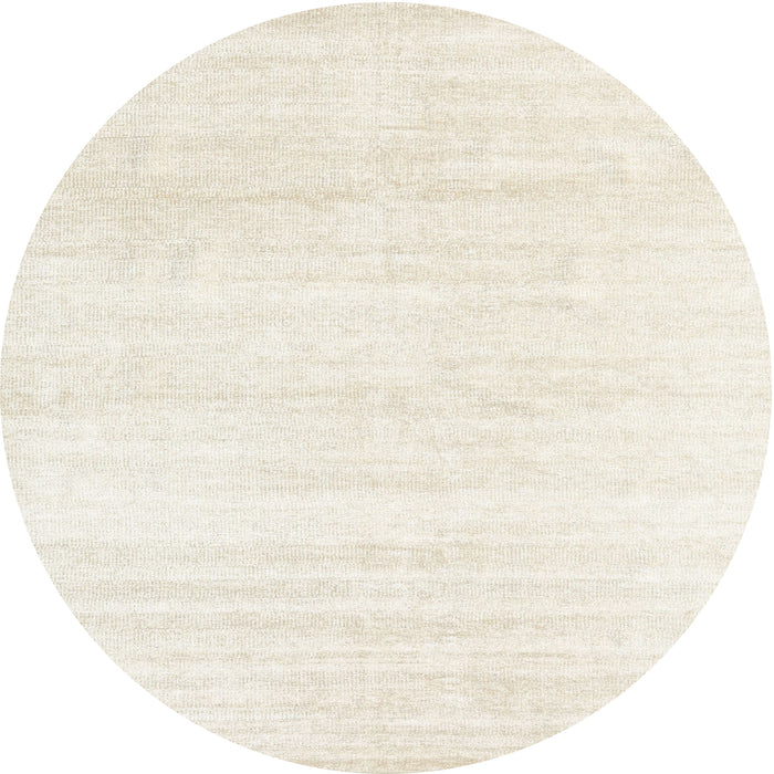 Sideview of Contemporary Beige Solid Rug, con1925
