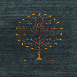 Sideview of Machine Washable Contemporary Dark Slate Gray Green Rug, wshcon1926