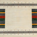 Sideview of Machine Washable Contemporary Deep Peach Orange Rug, wshcon1928