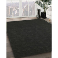 Contemporary Mid Gray Modern Rug, con192