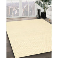 Contemporary Golden Blonde Gold Solid Rug, con1930