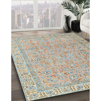 Contemporary Brown Modern Rug, con1936