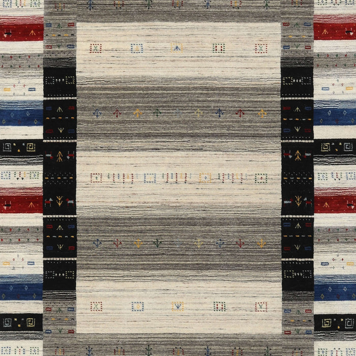 Contemporary Desert Sand Beige Solid Rug, con1944