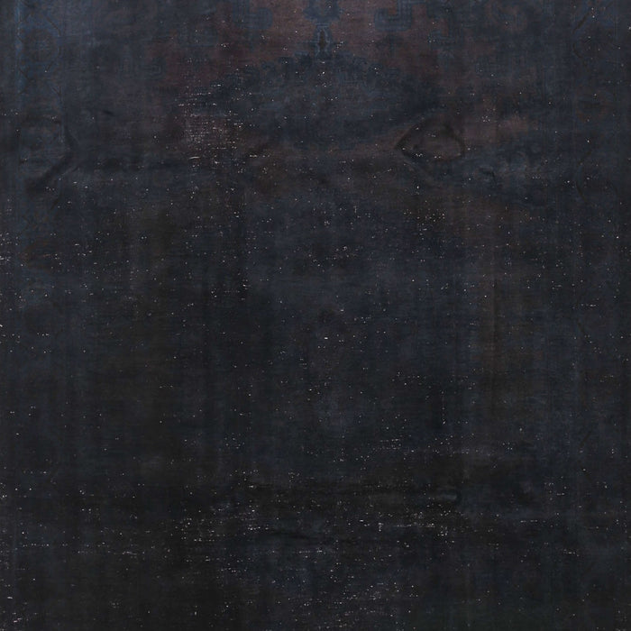 Machine Washable Contemporary Gunmetal Green Rug, wshcon1950