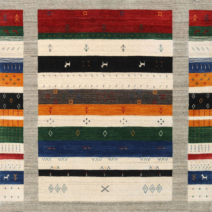 Machine Washable Contemporary Brown Rug, wshcon1953