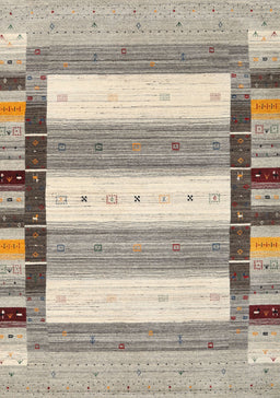 Contemporary Khaki Green Modern Rug, con1955