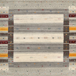 Sideview of Machine Washable Contemporary Khaki Green Rug, wshcon1955