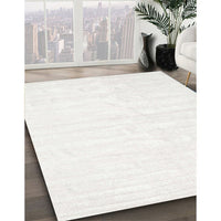 Contemporary Beige Solid Rug, con1956