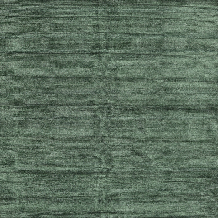 Square Contemporary Green Modern Rug, con1957