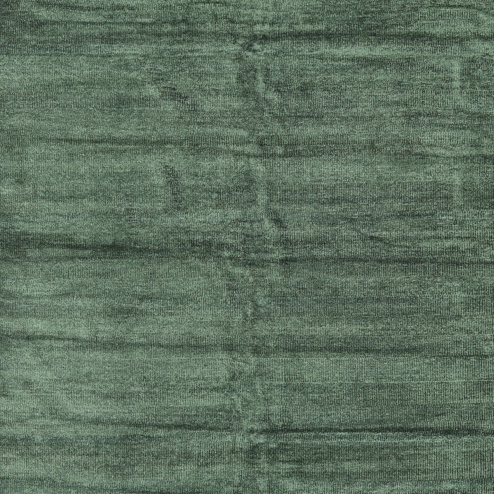 Machine Washable Contemporary Green Rug, wshcon1957
