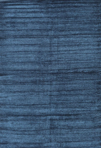 Machine Washable Contemporary Blue Rug, wshcon1958