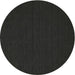 Sideview of Contemporary Charcoal Black Modern Rug, con195