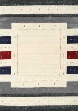 Machine Washable Contemporary Gray Rug, wshcon1963