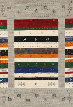 Contemporary Brown Modern Rug, con1968