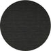 Square Machine Washable Contemporary Midnight Gray Rug, wshcon196