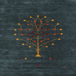 Sideview of Machine Washable Contemporary Dark Slate Gray Green Rug, wshcon1970