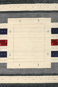 Machine Washable Contemporary Gold Rug, wshcon1972